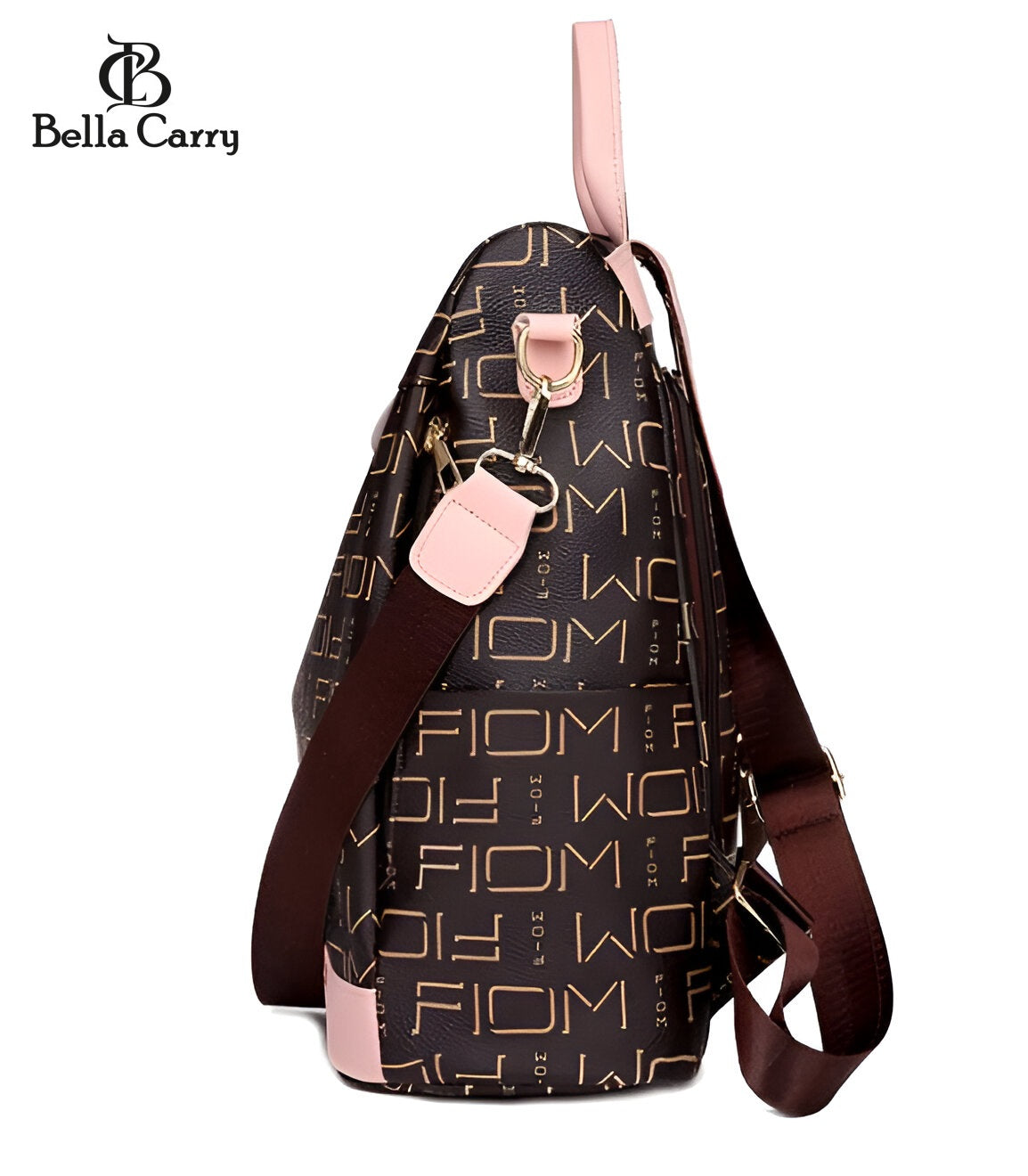 Bella Carry Backpack Purse for Women Oxford Cloth Travel Daypack Zipper Bags for Ladies Girls,Ethnic Style Waterproof Oxford Backpack