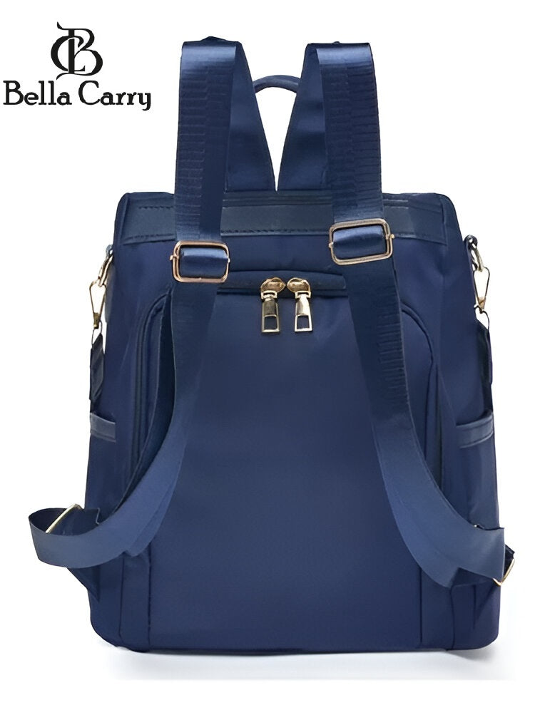 Bella Carry Backpack Purse for Women Oxford Cloth Travel Daypack Zipper Bags for Ladies Girls,Ethnic Style Waterproof Oxford Backpack