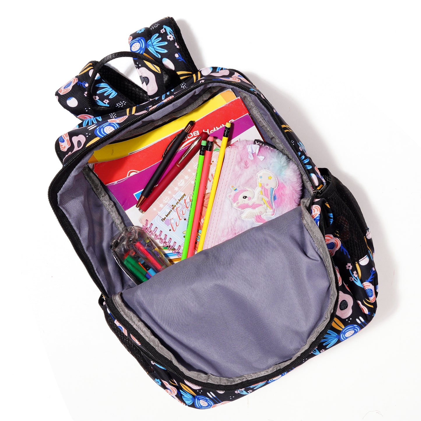 Bella Carry Premium Kids School Bag Backpack for Girls & Boys | Fun Printed, Durable, Water-Resistant | Primary/Nursery Class Bag | 22L Capacity