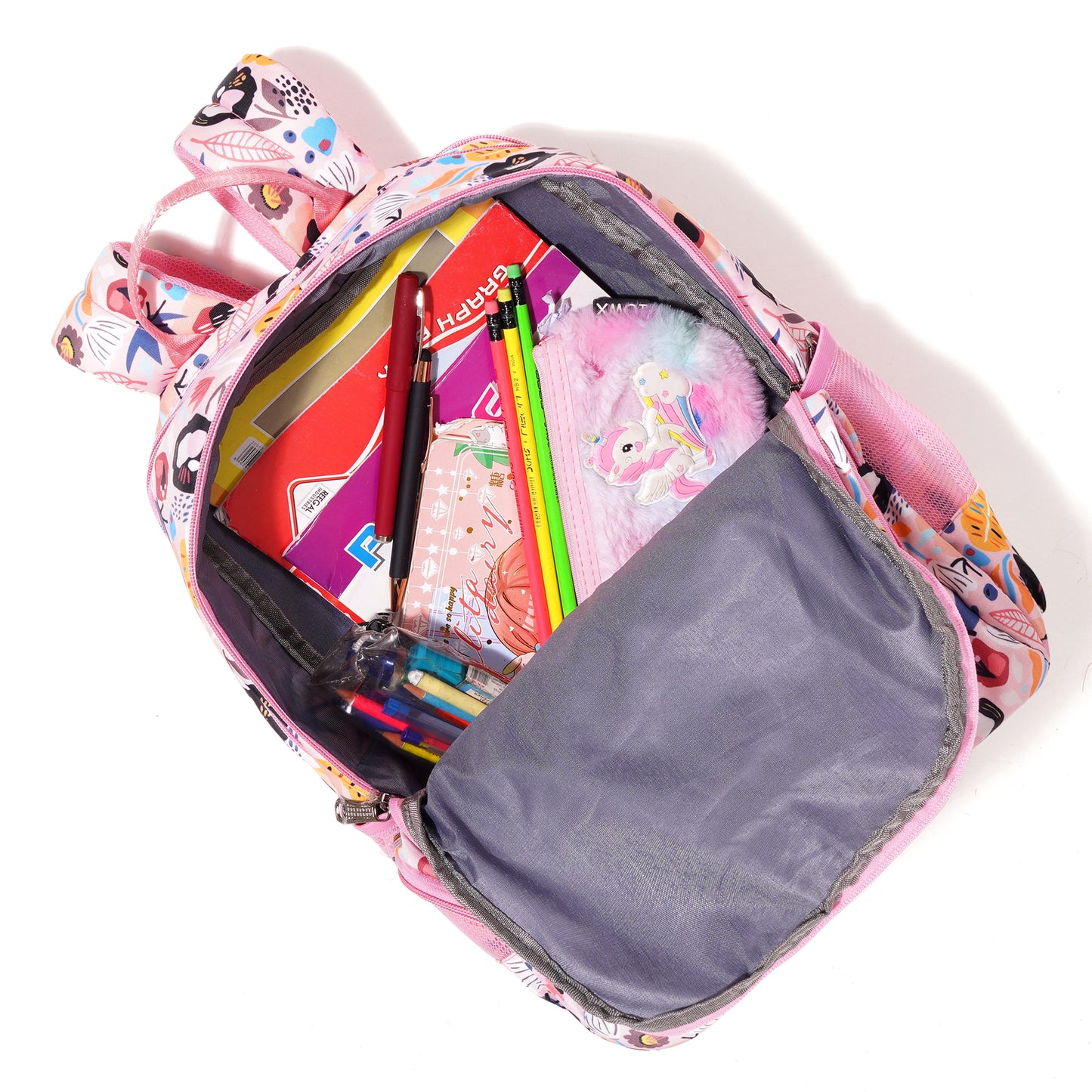 Bella Carry Premium Kids School Bag Backpack for Girls & Boys | Fun Printed, Durable, Water-Resistant | Primary/Nursery Class Bag | 22L Capacity