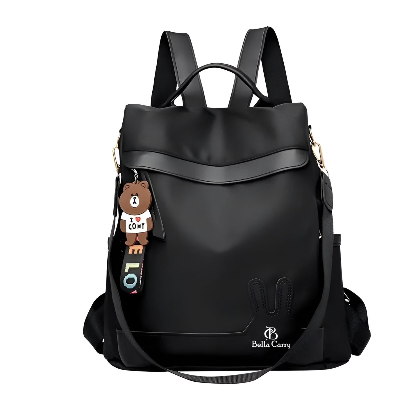 Bella Carry Backpack Purse for Women Oxford Cloth Travel Daypack Zipper Bags for Ladies Girls,Ethnic Style Waterproof Oxford Backpack