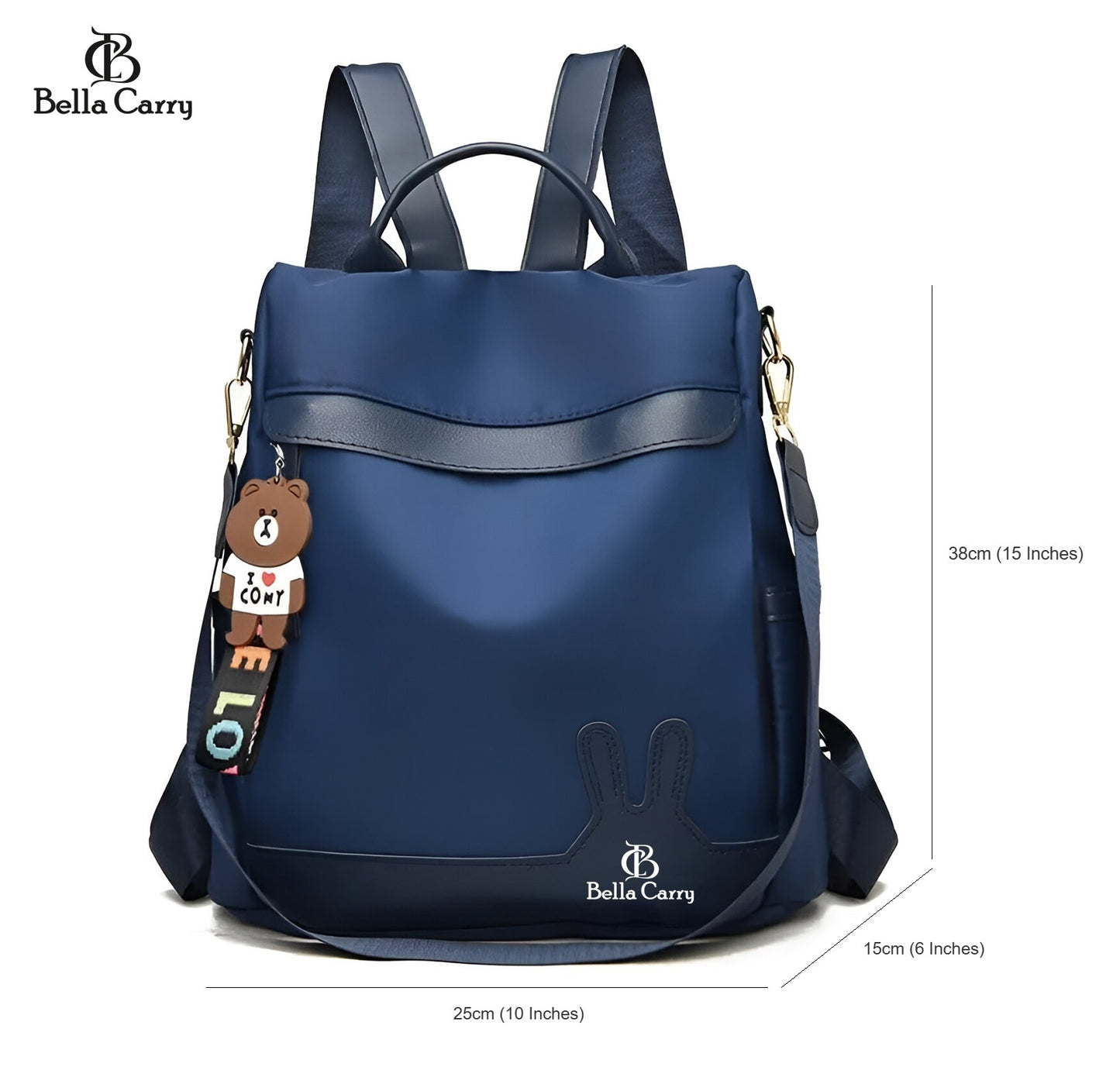 Bella Carry Backpack Purse for Women Oxford Cloth Travel Daypack Zipper Bags for Ladies Girls,Ethnic Style Waterproof Oxford Backpack