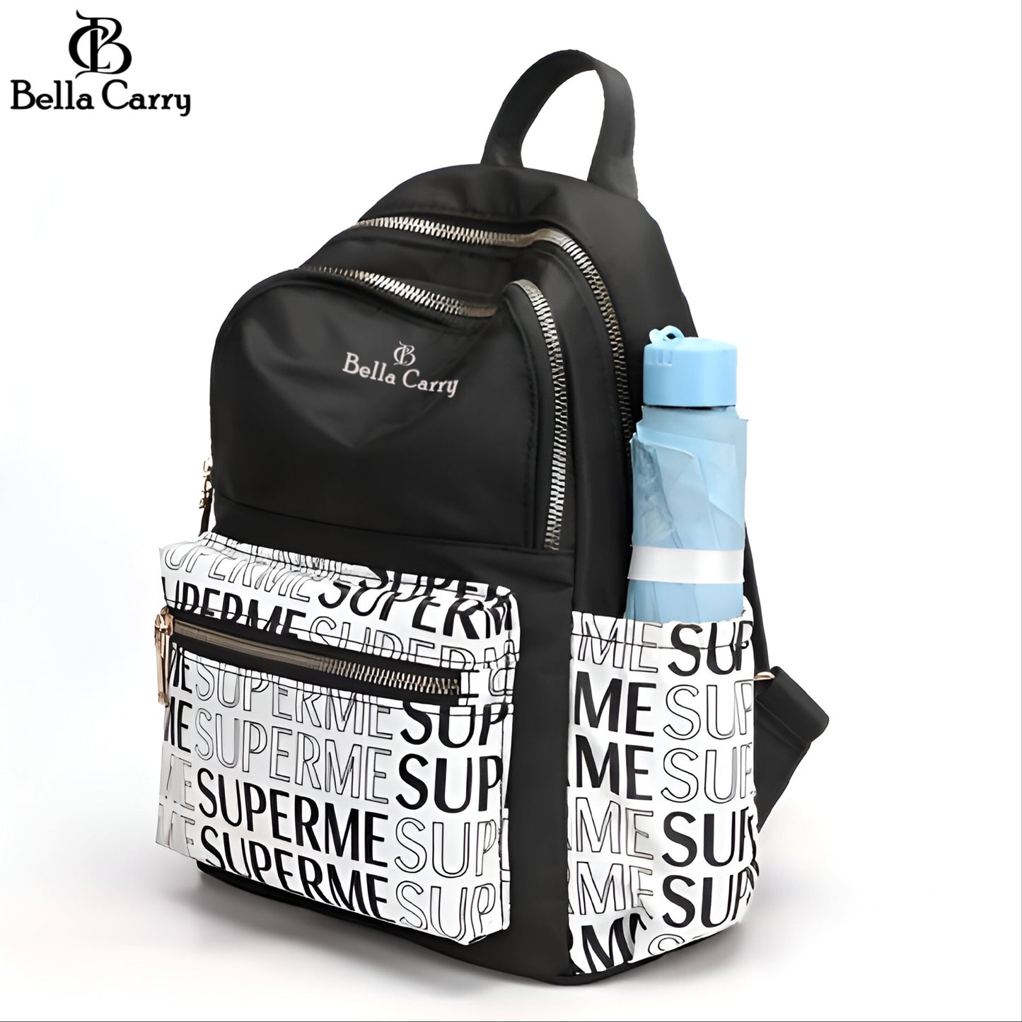 Bella Carry Ethnic Style Waterproof Oxford Backpack Ladies Fashion Travel Canvas Bag Large Capacity Nylon Student School Bag Laptop Bag,Girls Printing School Backpack, Shoulder Bags