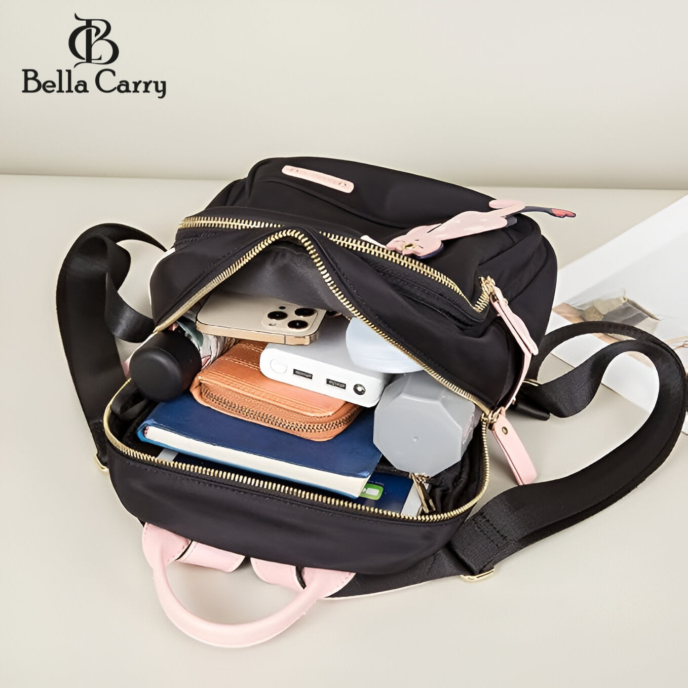 Bella Carry Shoulder Bag for Women Stylish Ladies Bags and Backpack,European And American Fashion Backpack Girls College