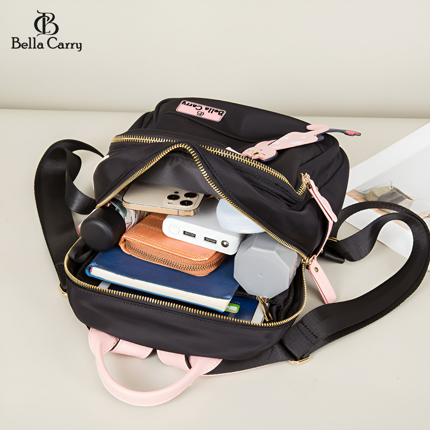 Bella Carry Shoulder Bag for Women Stylish Ladies Bags and Backpack,European And American Fashion Backpack Girls College