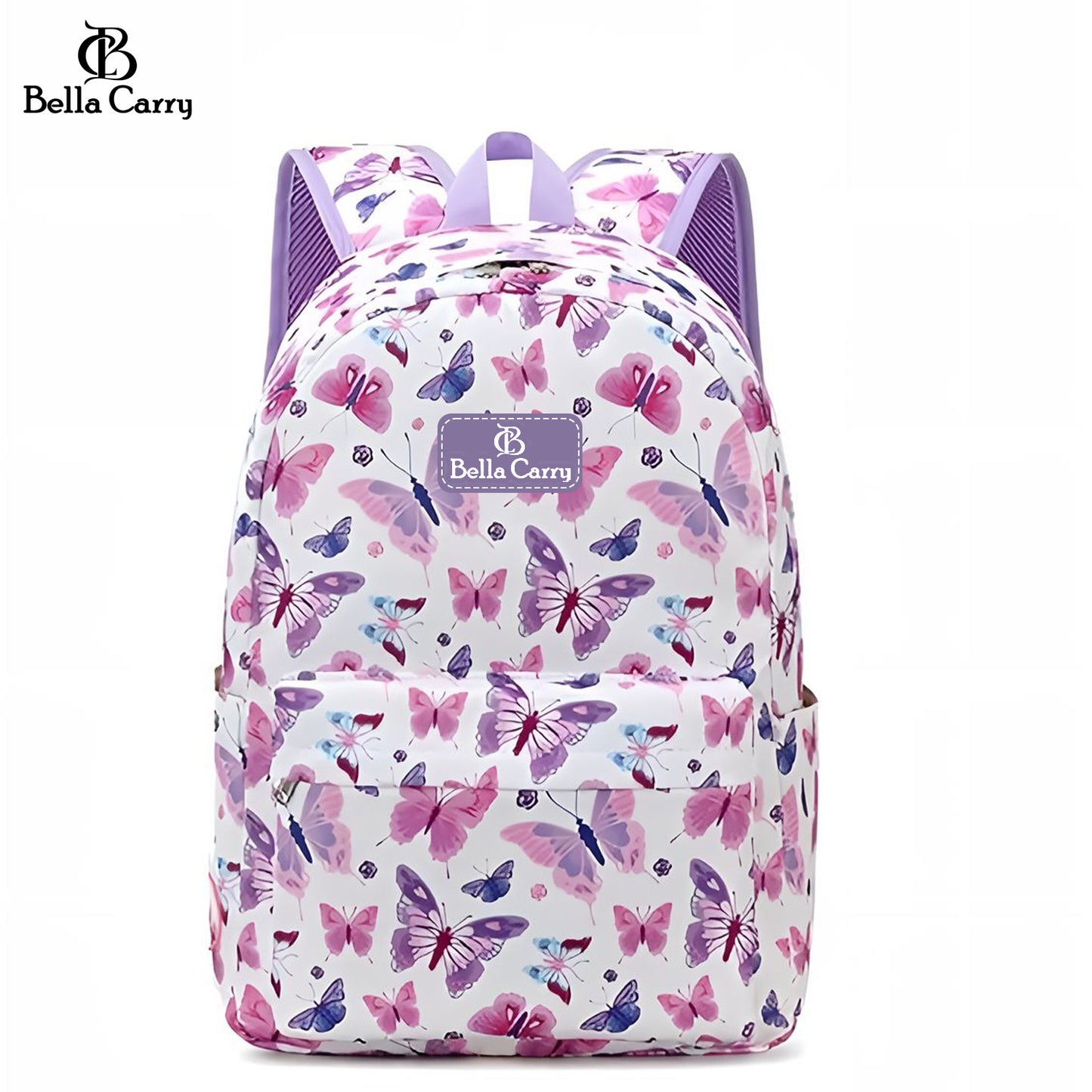 Bella Carry Kids School Backpack for Boys & Girls | Lightweight Primary & Pre-School Bag with Breathable Ergonomic Back, Padded Straps & Water Bottle Pocket | 16.5 Inch