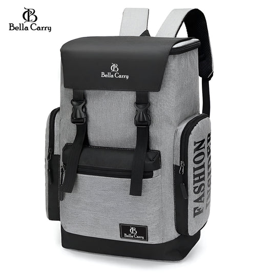 Bella Carry Travel Backpack Laptop Bag for Women Men,Waterproof Fashion College School Accessories Backpack Fits,Anti-Theft Oxford Cloth Travel Daypack