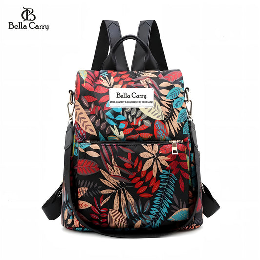Bella Carry Stylish Backpack for Girls & Women - Lightweight Waterproof Ladies Backpack for College Bag and Office