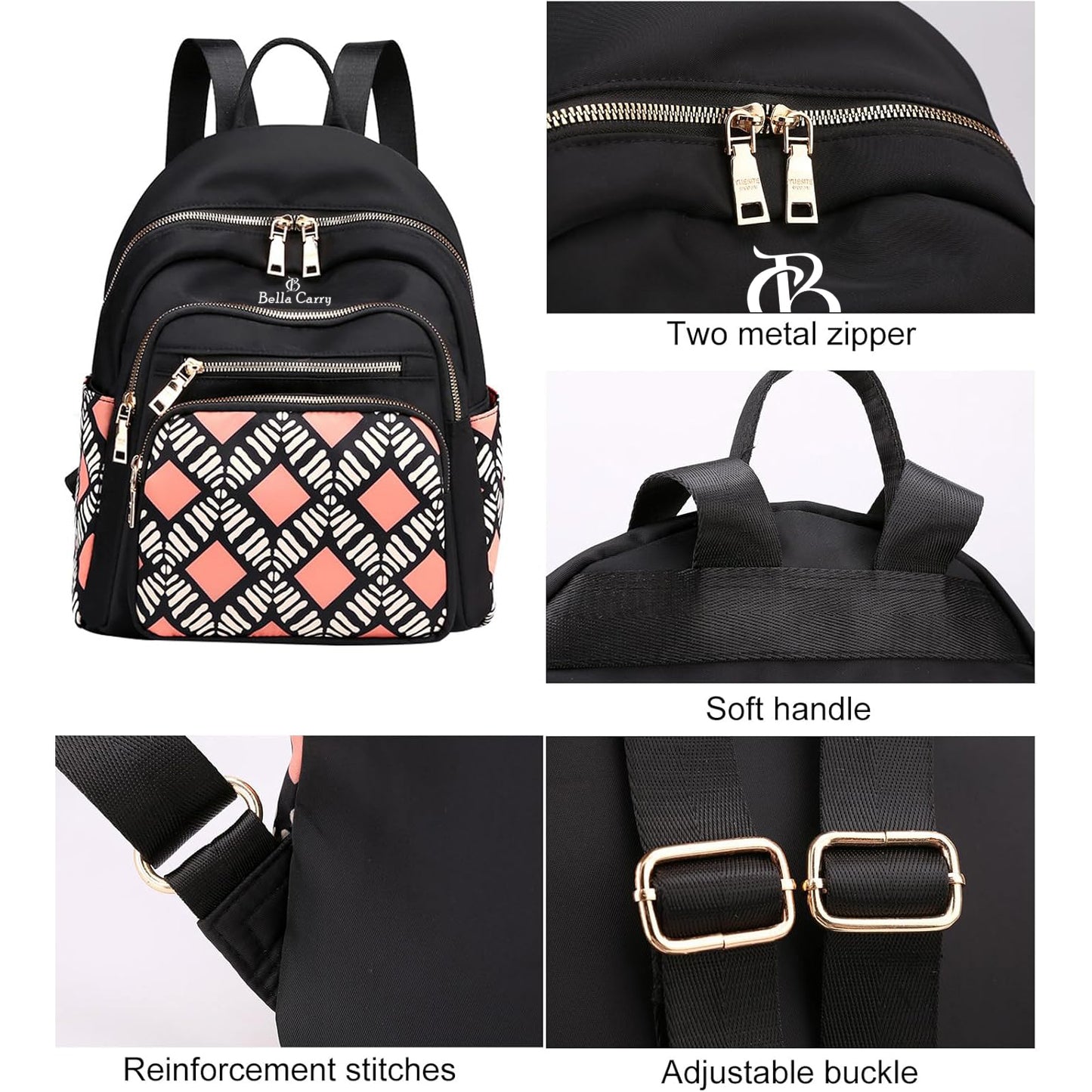 Bella Carry European And American Trend Shopping Bag,Fashion Bag Girls,Shoulder Bag for Women Stylish Ladies Messenger Bags,Women's Backpack,Stylish Ladies Messenger Backpack