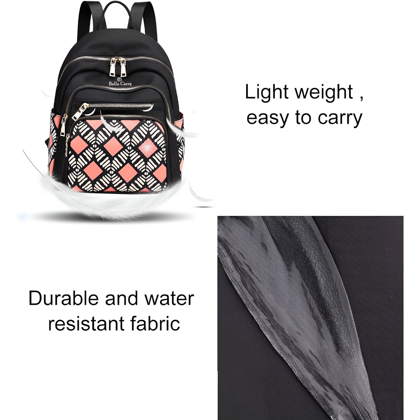 Bella Carry European And American Trend Shopping Bag,Fashion Bag Girls,Shoulder Bag for Women Stylish Ladies Messenger Bags,Women's Backpack,Stylish Ladies Messenger Backpack