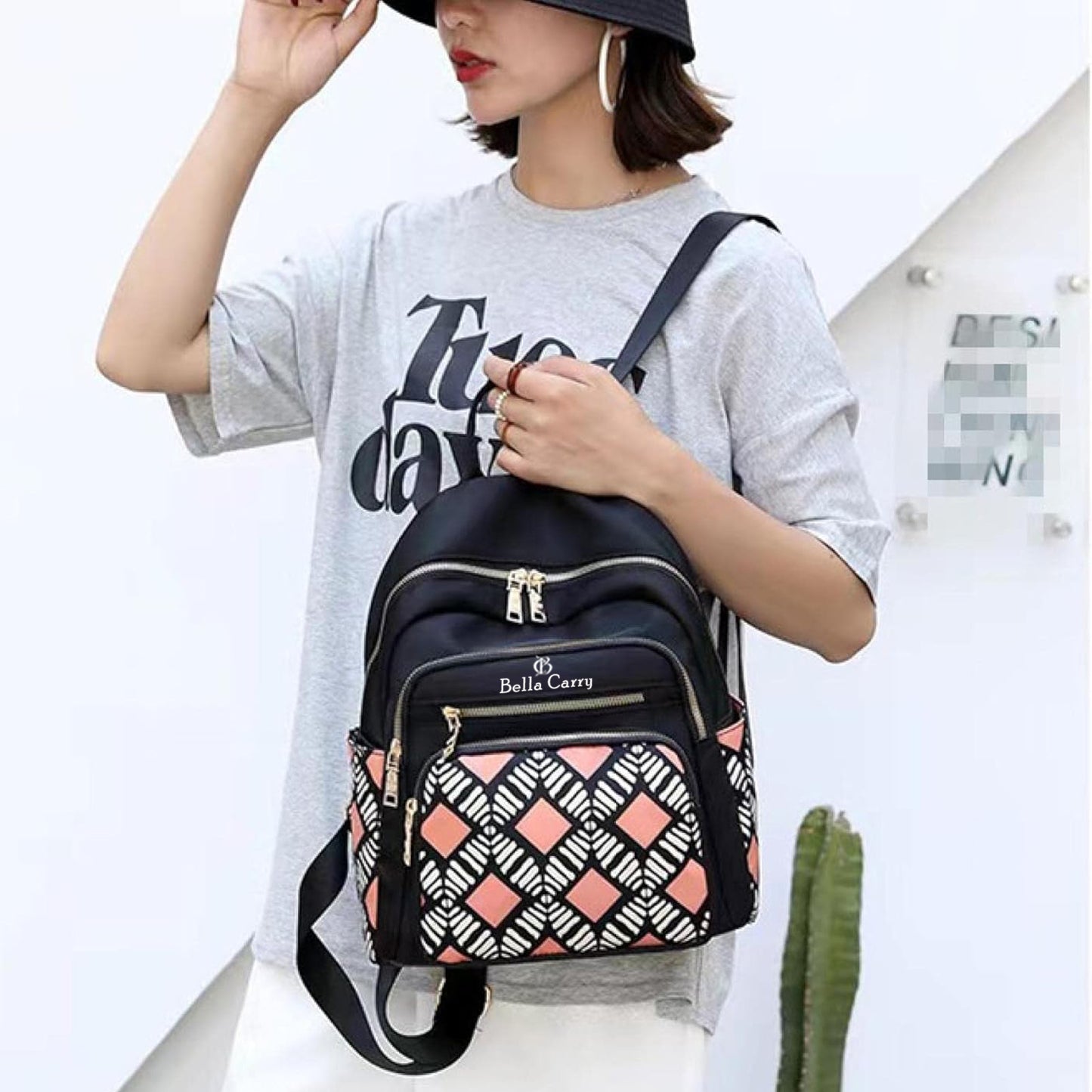 Bella Carry European And American Trend Shopping Bag,Fashion Bag Girls,Shoulder Bag for Women Stylish Ladies Messenger Bags,Women's Backpack,Stylish Ladies Messenger Backpack