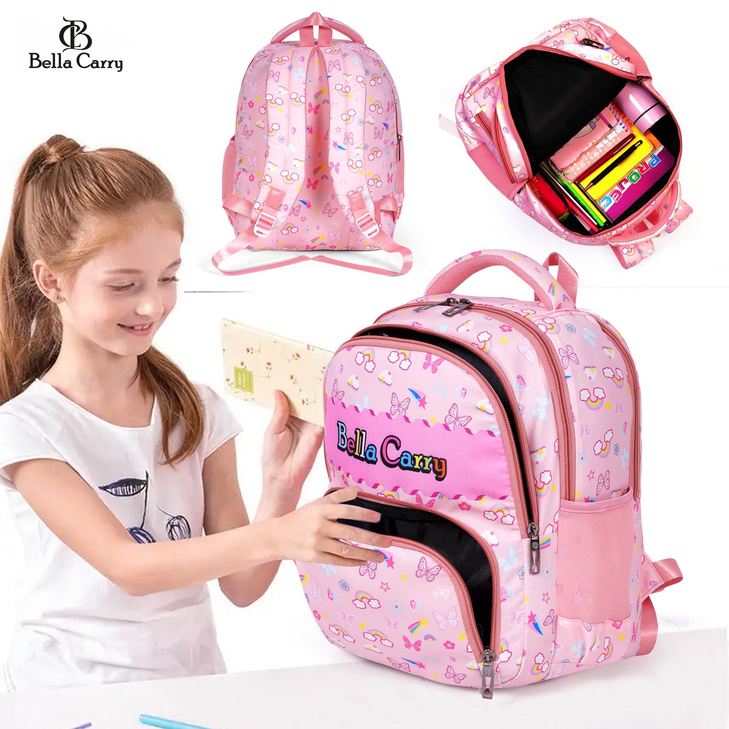 Bella Carry School Bags for Kids Boys Girls Bags Backpacks Nursery School Bagpacks Back Pack For College Going Boys & Girls |School Bags |Tuition Bag
