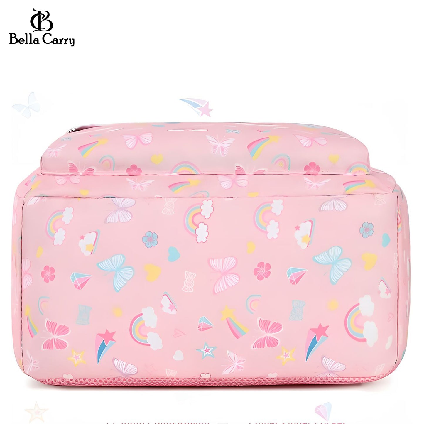 Bella Carry Kids School Backpack for Boys & Girls | Lightweight Primary & Pre-School Bag with Breathable Ergonomic Back, Padded Straps & Water Bottle Pocket | 16.5 Inch