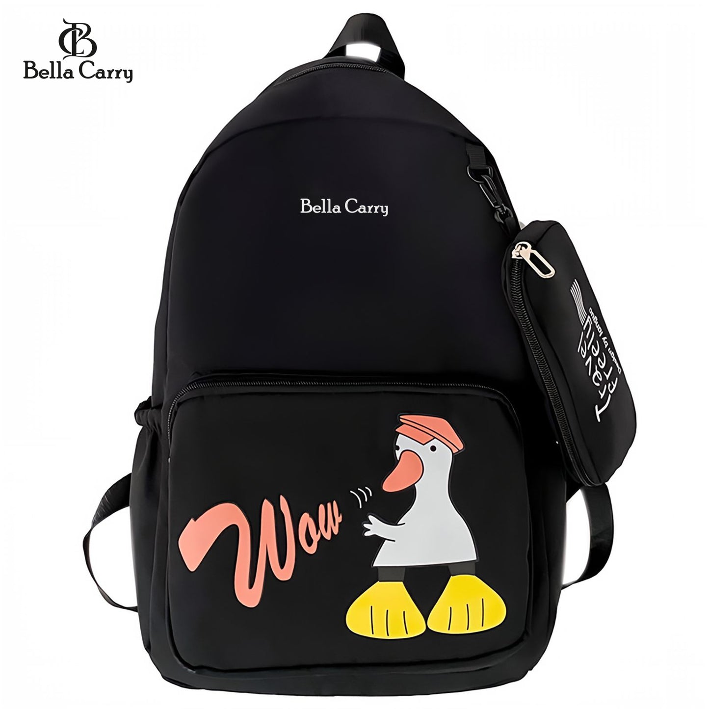 Bella Carry School Bags for Teenagers Girls Student Backpack Women Nylon Bookbag Korean Bagpack,Ethnic Style Waterproof Oxford Backpack