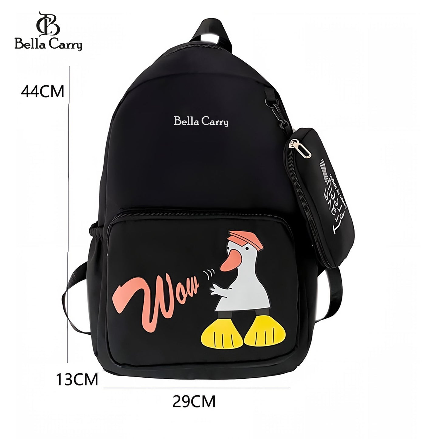 Bella Carry School Bags for Teenagers Girls Student Backpack Women Nylon Bookbag Korean Bagpack,Ethnic Style Waterproof Oxford Backpack